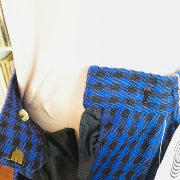 Christian Dior NWT vintage purple black skirt suit - Picture 7 of 8